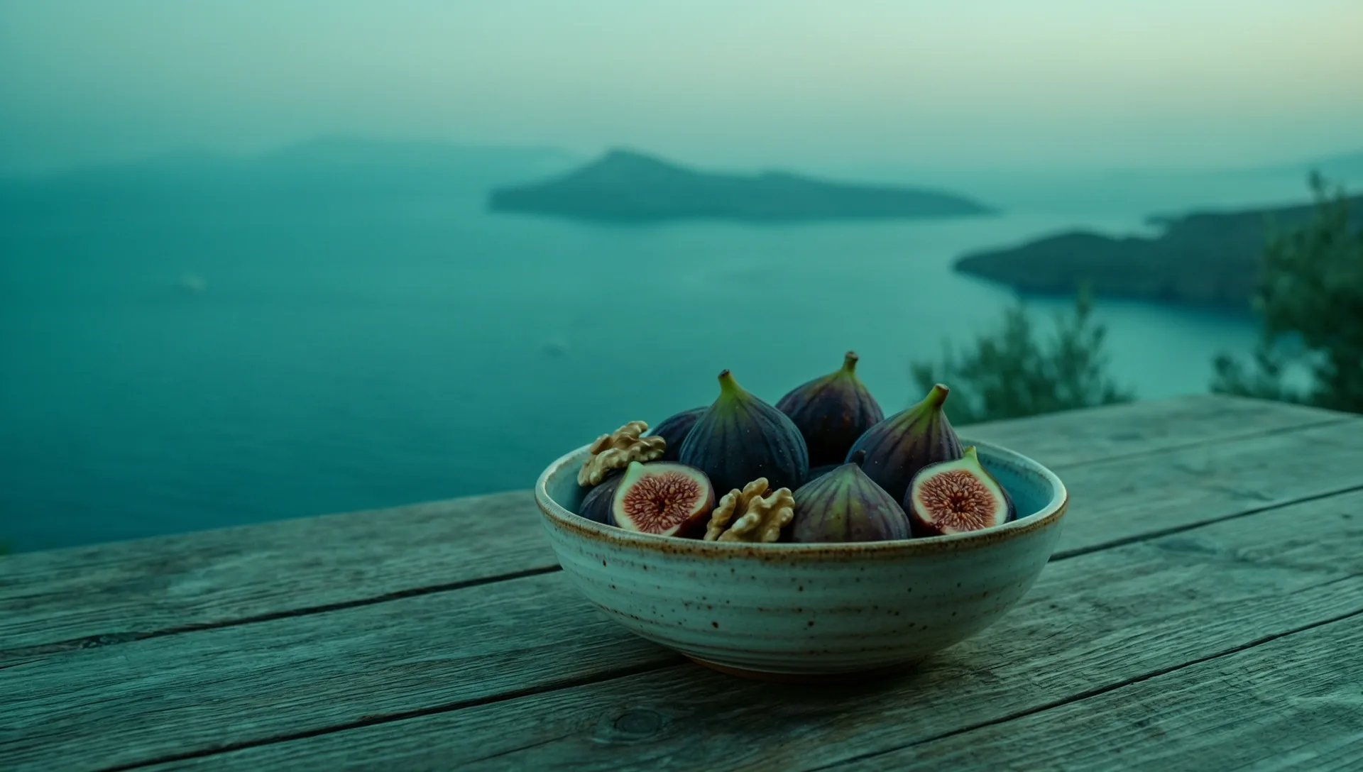 Aegean Dusk Background